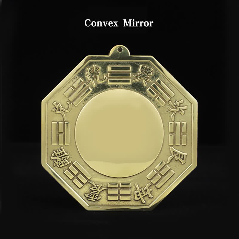 Carte Feng Shui Bagua en cuivre 16 cm | Décoration murale Équilibre Énergie