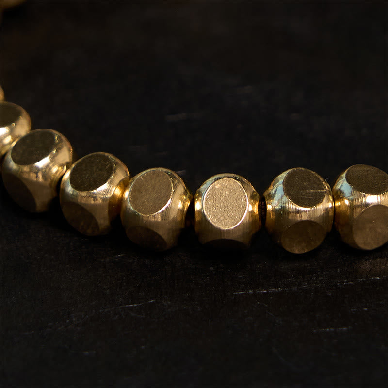 Bracelet de guérison porte-bonheur en cuivre 6 mm