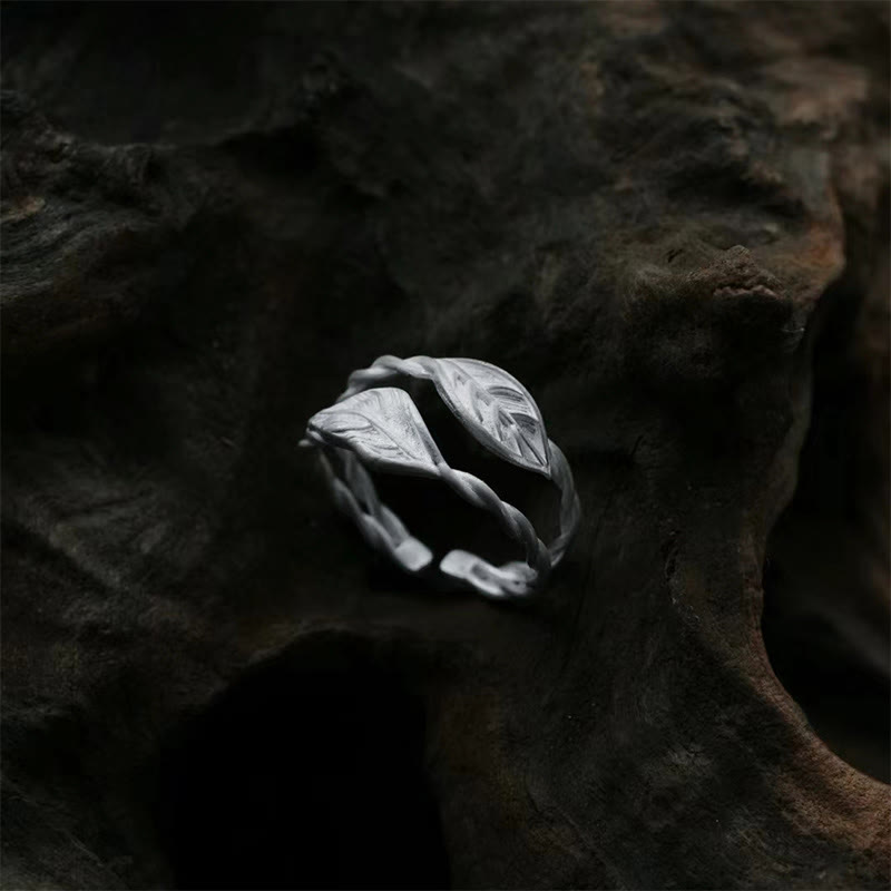 Bague Feuille de Cuivre - Symbole de Richesse et de Prospérité