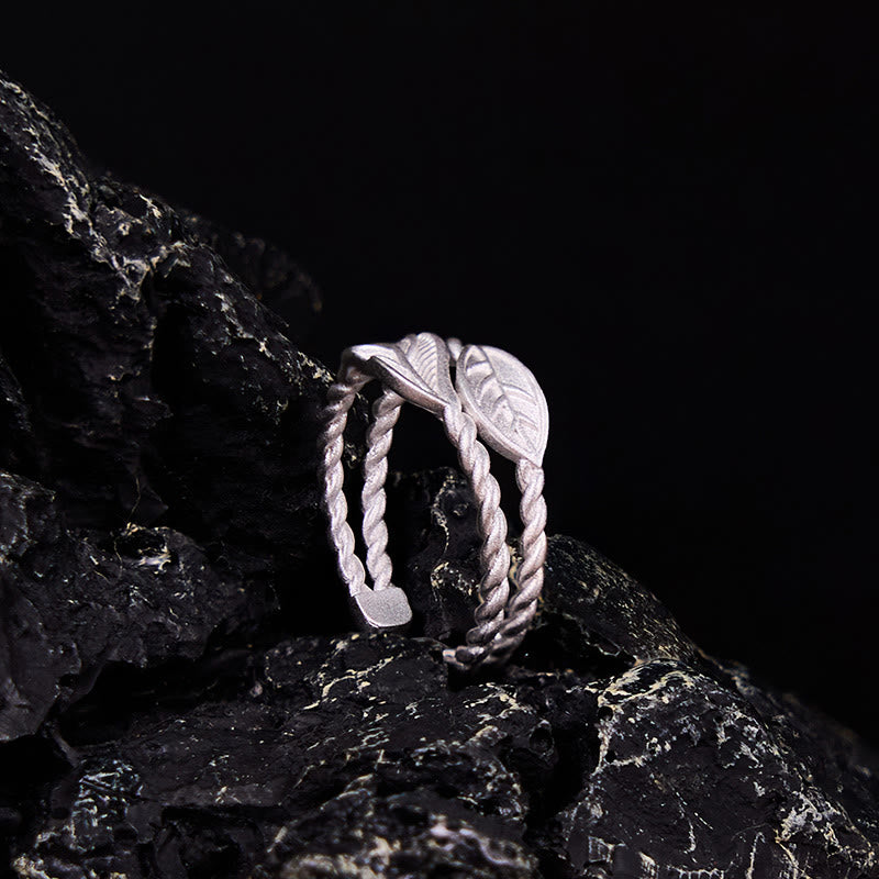 Bague Feuille de Cuivre - Symbole de Richesse et de Prospérité
