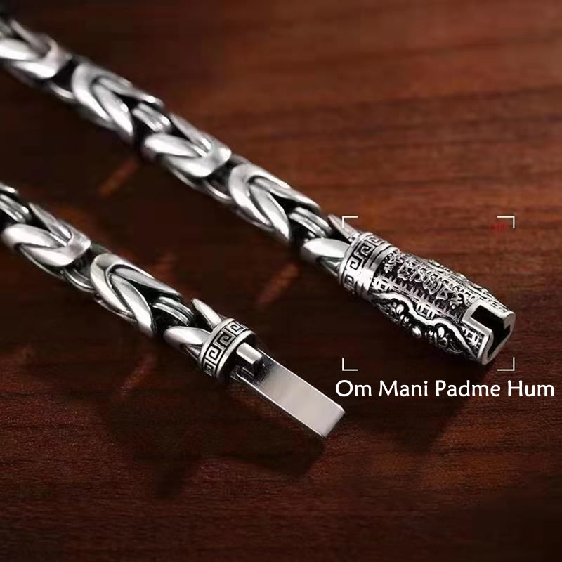 Bracelet en cuivre Om Mani Padme Hum | Symbole de paix et d'amour