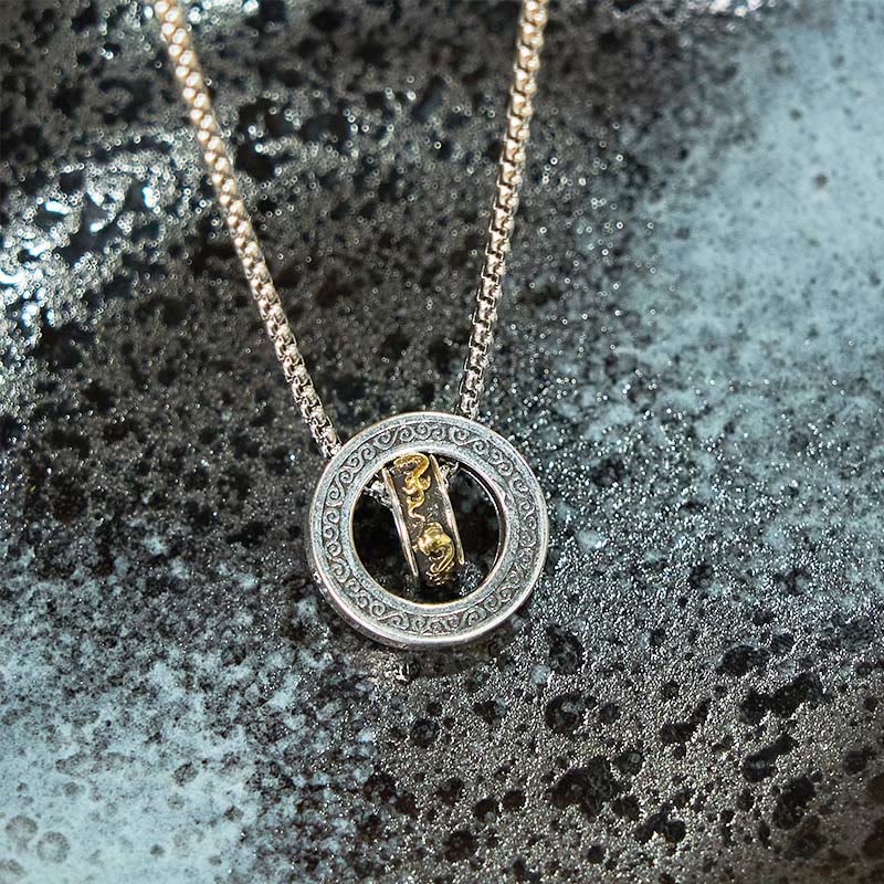 Collier Pixiu en cuivre avec boucle de paix | Richesse et chance