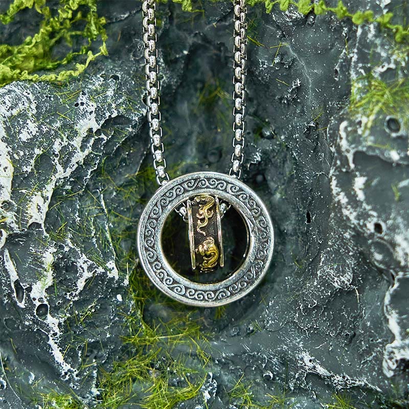 Collier Pixiu en cuivre avec boucle de paix | Richesse et chance