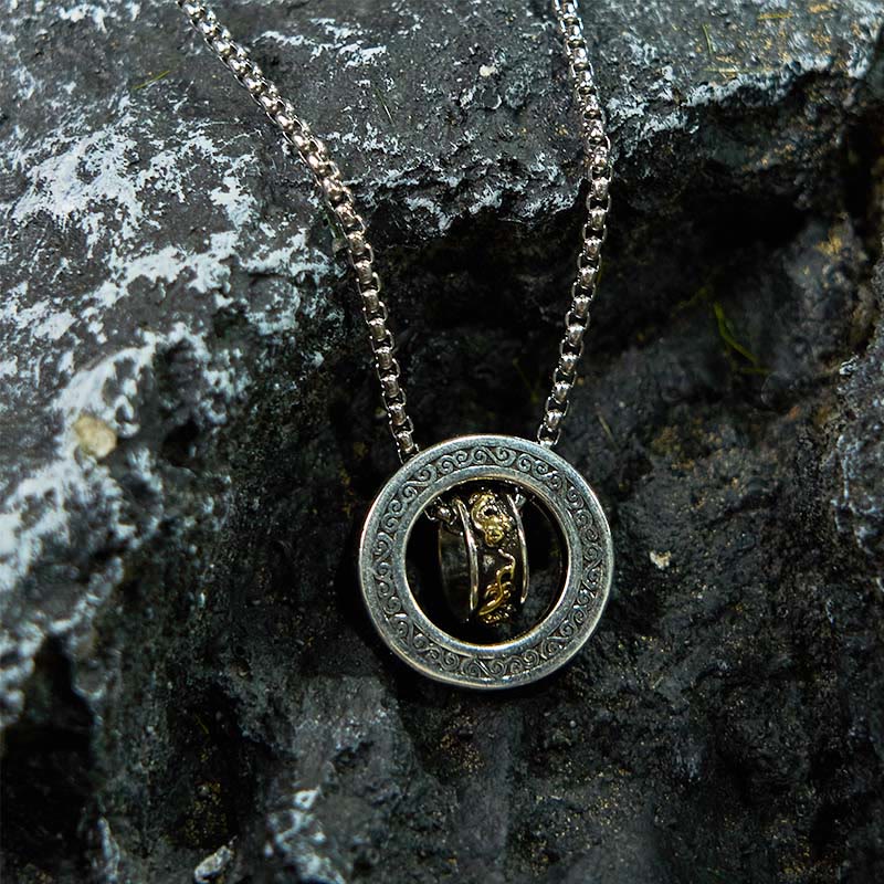 Collier Pixiu en cuivre avec boucle de paix | Richesse et chance