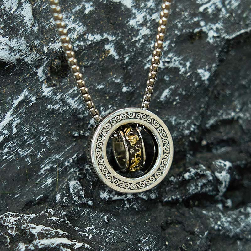 Collier Pixiu en cuivre avec boucle de paix | Richesse et chance
