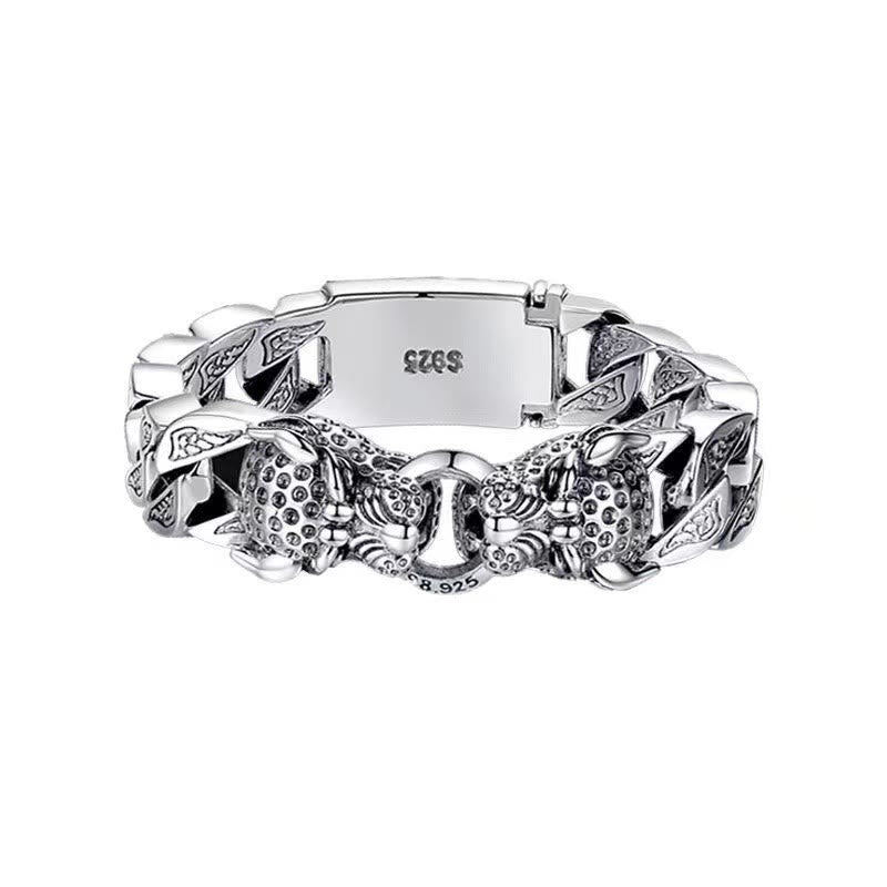 Bracelet chaîne d'équilibre spirituel en cuivre 18 cm pour la guérison