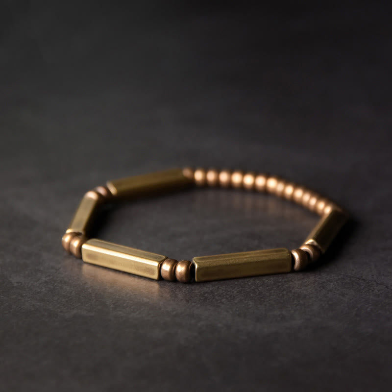 Bracelet spirituel en cuivre pour la richesse et la chance, taille réglable