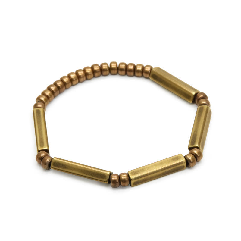 Bracelet spirituel en cuivre pour la richesse et la chance, taille réglable