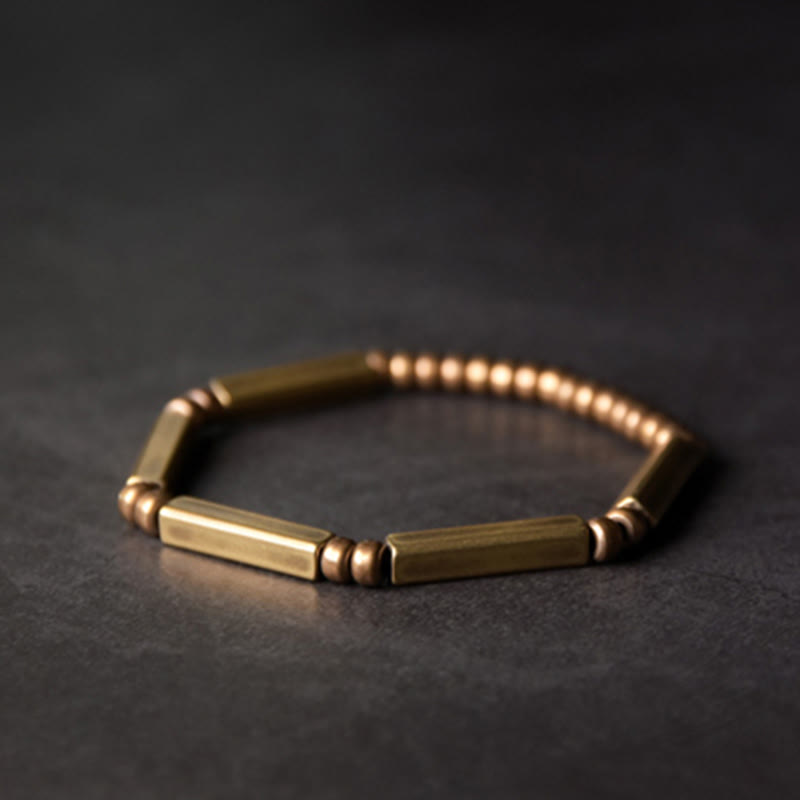 Bracelet spirituel en cuivre pour la richesse et la chance, taille réglable