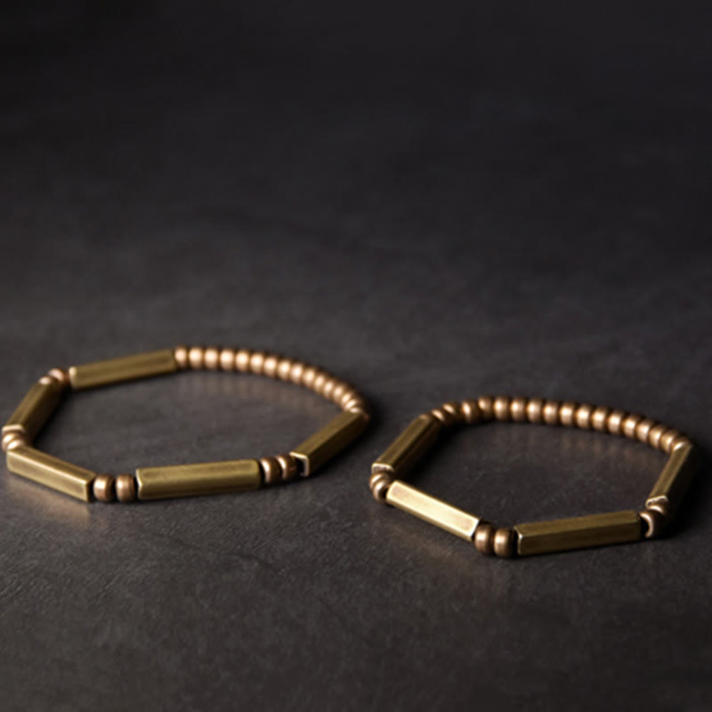Bracelet spirituel en cuivre pour la richesse et la chance, taille réglable