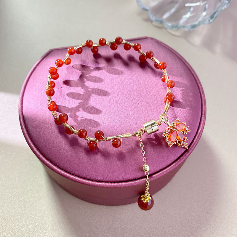 Bracelet porte-bonheur spirituel en cuivre pour l'équilibre et la richesse