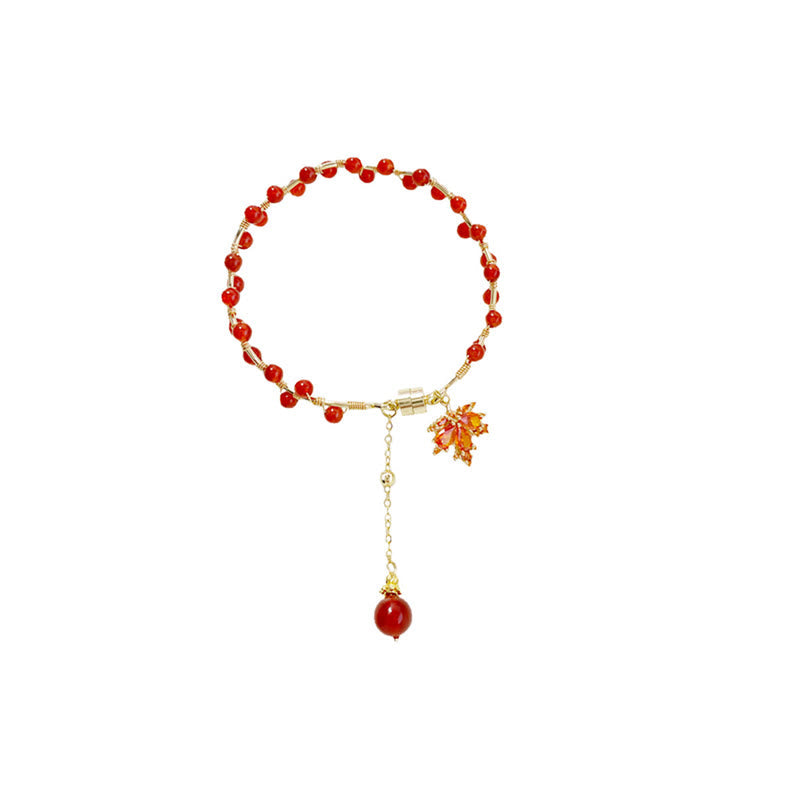 Bracelet porte-bonheur spirituel en cuivre pour l'équilibre et la richesse