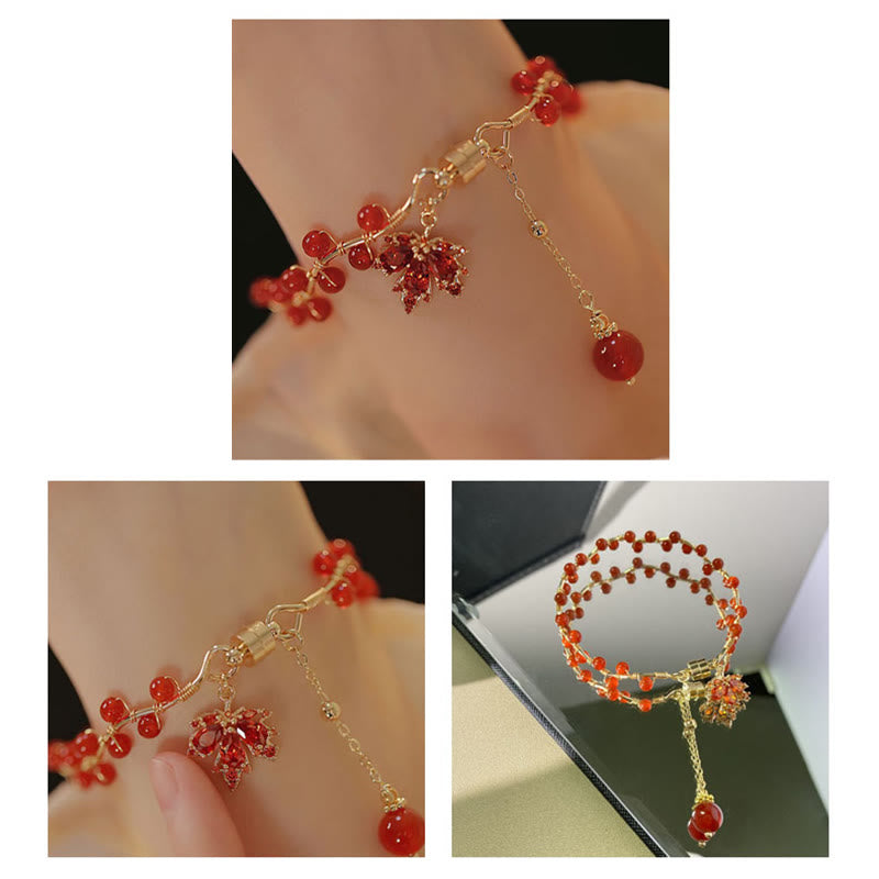 Bracelet porte-bonheur spirituel en cuivre pour l'équilibre et la richesse