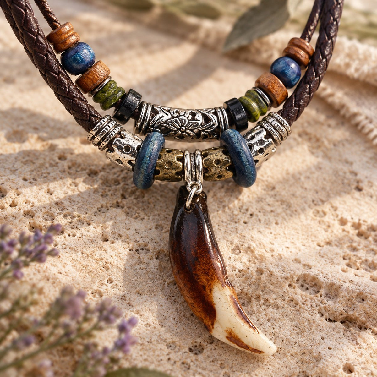 Copper Wealth Necklace Pendant, close-up of the material and finish