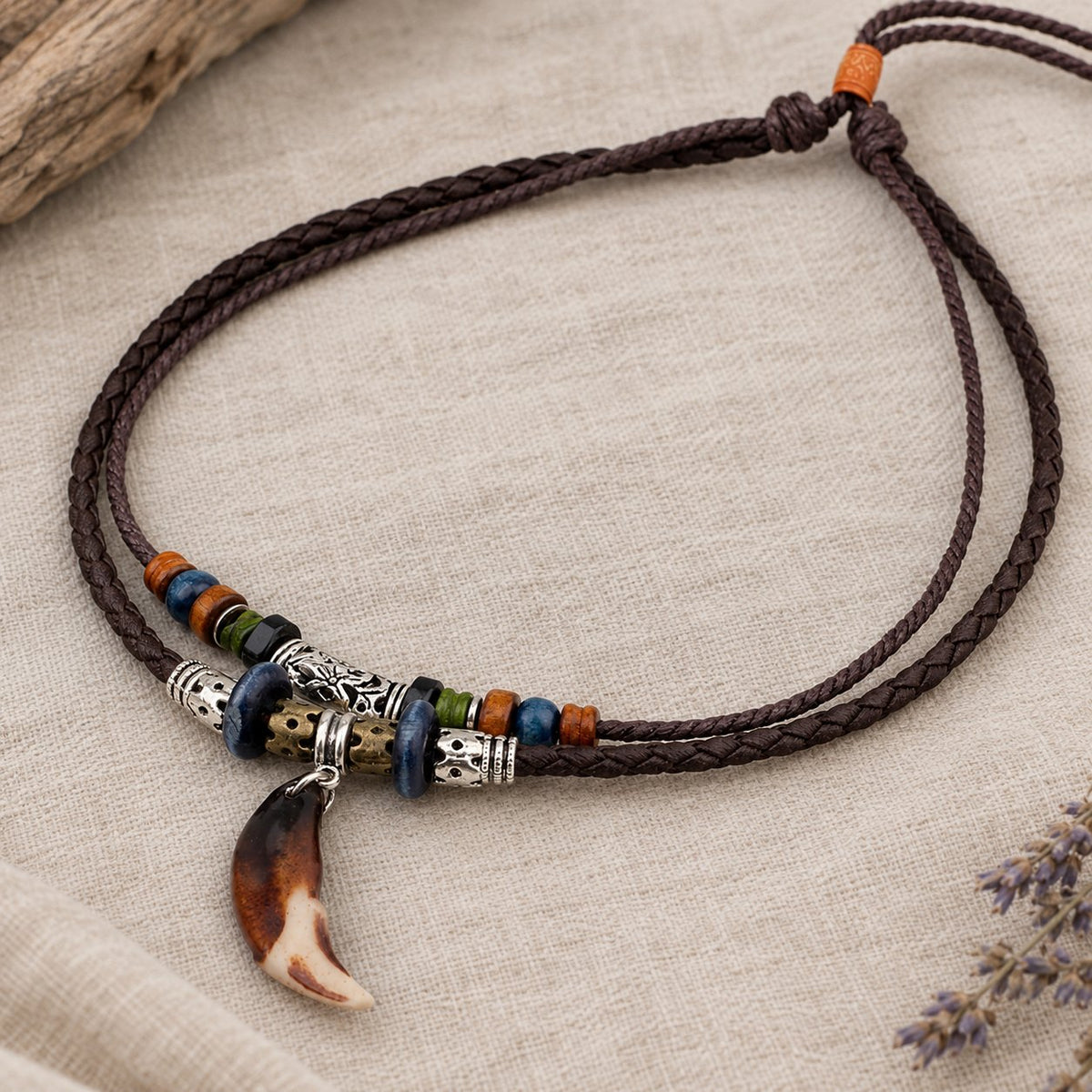 Copper Wealth Necklace Pendant, flat