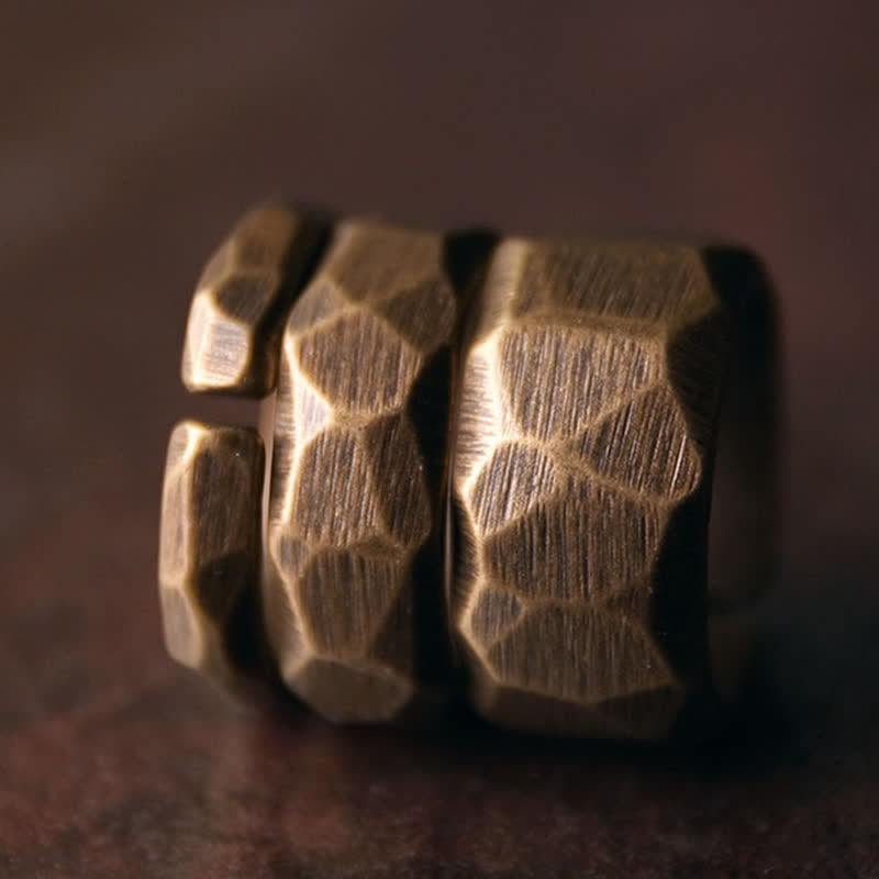 Bague de richesse en cuivre pour la guérison spirituelle et l'abondance