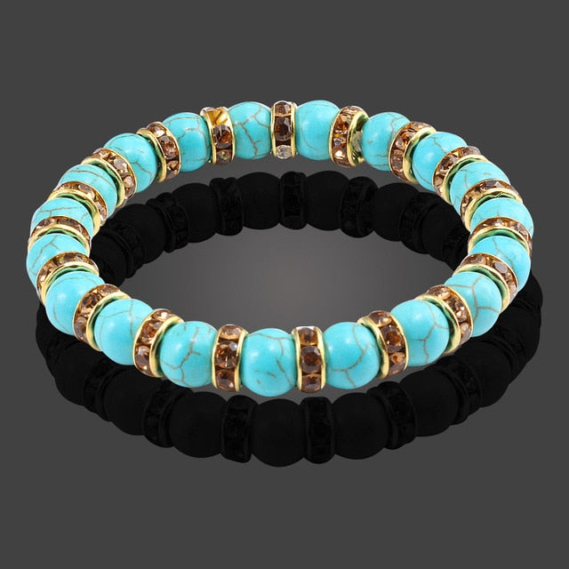 Bracelet d'énergie en cristal pour une transformation positive