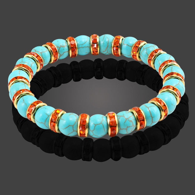 Bracelet d'énergie en cristal pour une transformation positive