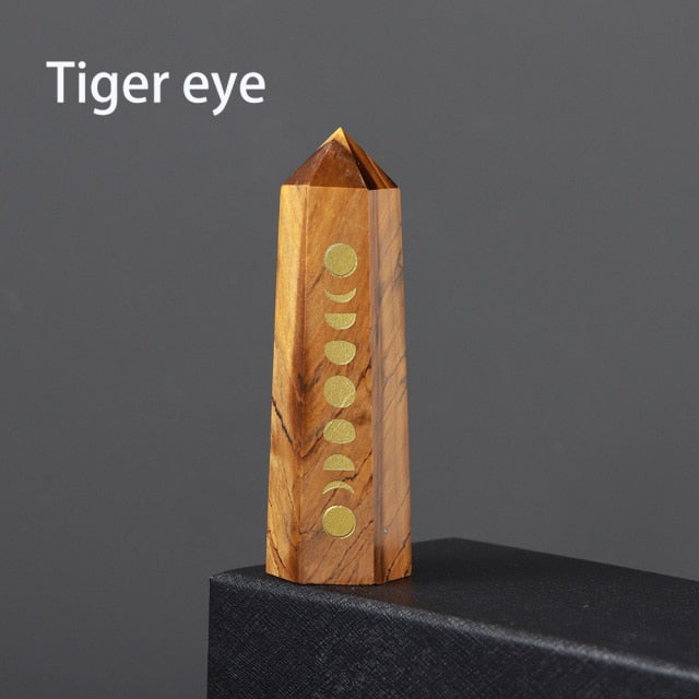 Tour de guérison en cristal : énergie de l'obsidienne et de l'œil de tigre