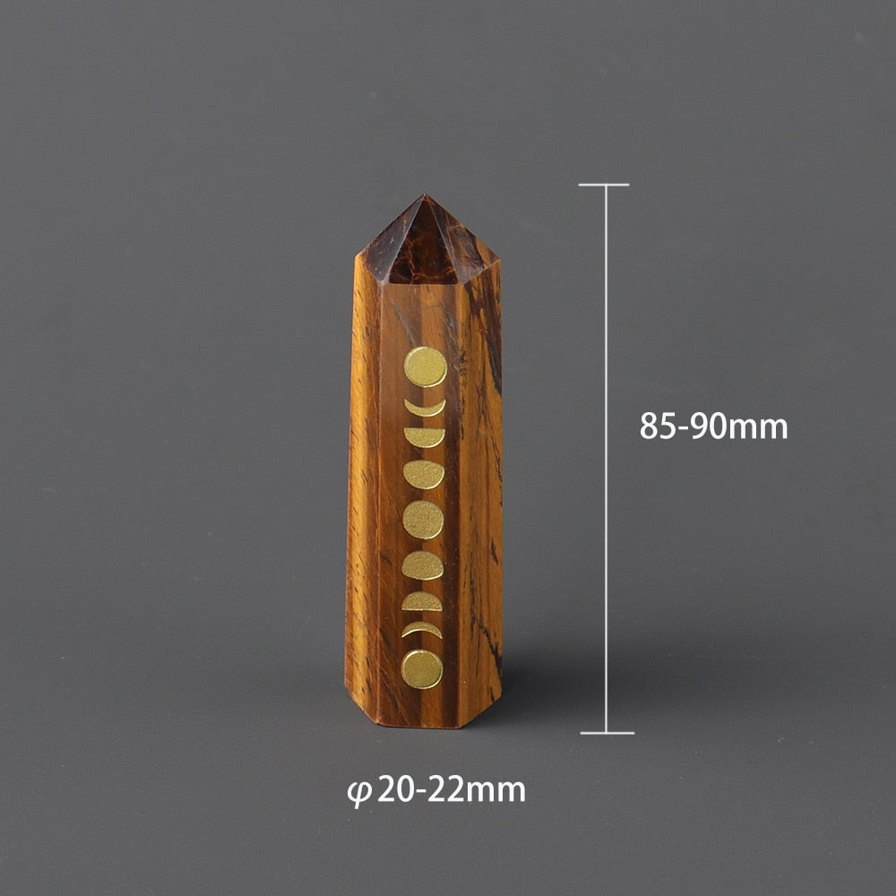 Tour de guérison en cristal : énergie de l'obsidienne et de l'œil de tigre