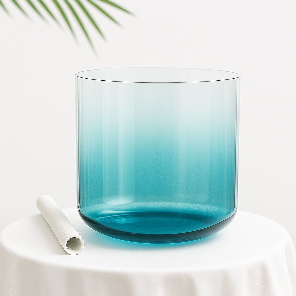 Bol chantant en cristal à la lavande de mer - Pratique spirituelle