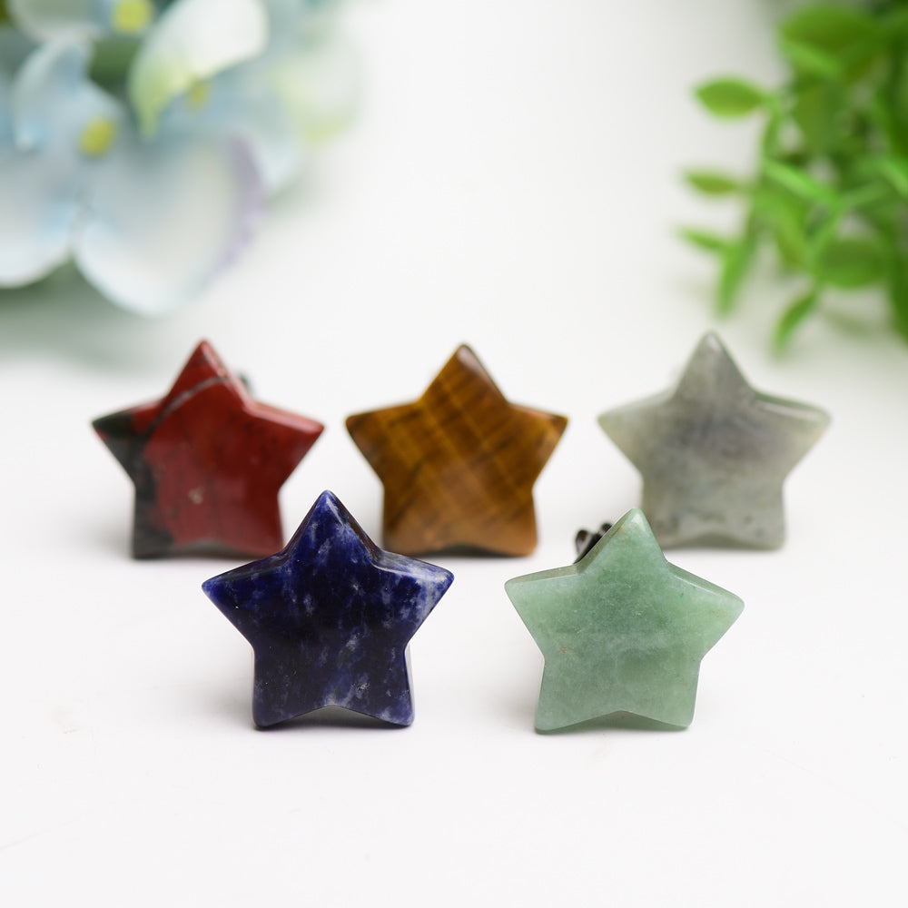 Crystal Star Healing Clip for Car Vent | Assorted Crystals