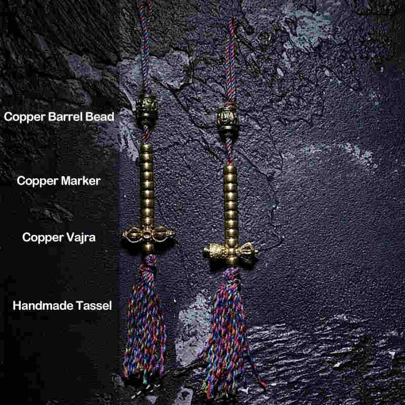 108 Beads Bodhi Seed Mala Bracelet for Meditation & Harmony