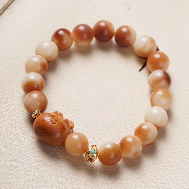 Bodhi Seed Wisdom Bracelet 12mm for Peaceful Mind