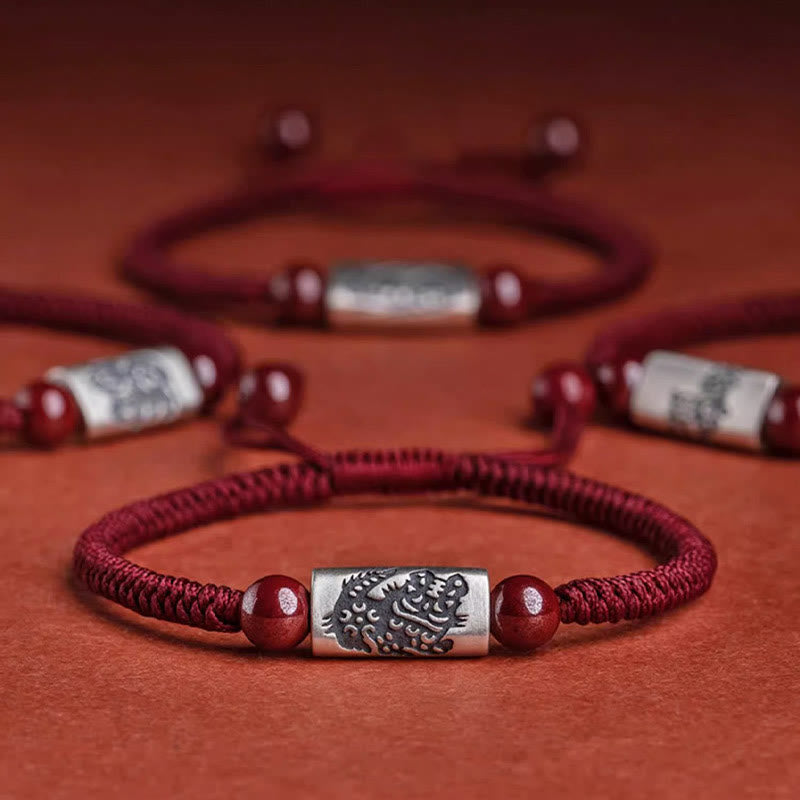 925 Sterling Silver Chinese Zodiac Protection Bracelet