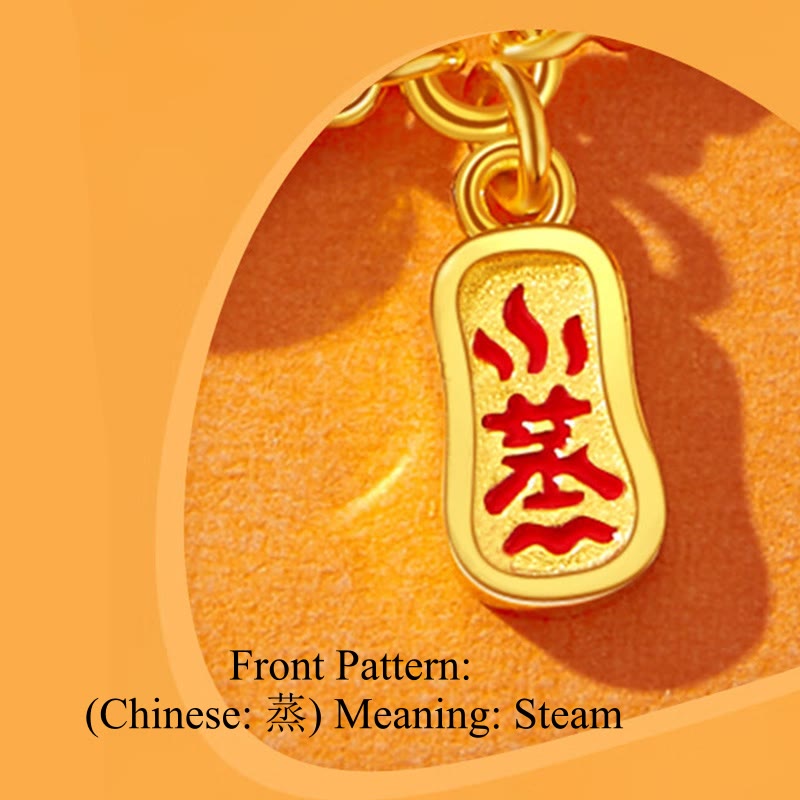 Dragon Bracelet in Hetian White Jade and 925 Sterling Silver for Protection