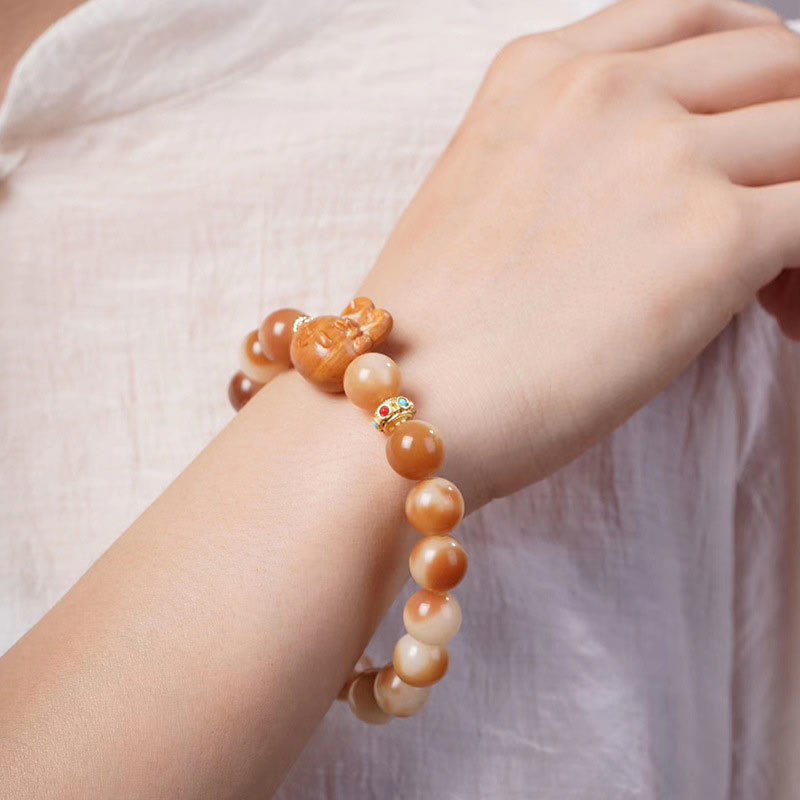 Bodhi Seed Wisdom Bracelet 12mm for Peaceful Mind