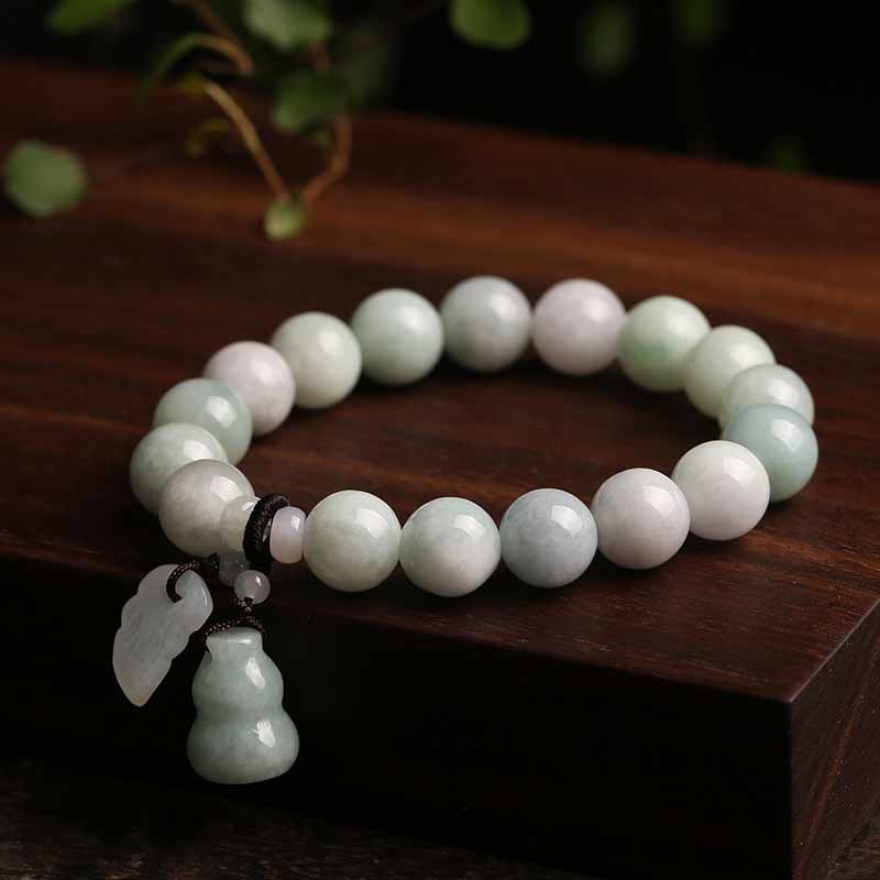 Jade Pixiu 10mm Success Bracelet for Prosperity & Wealth