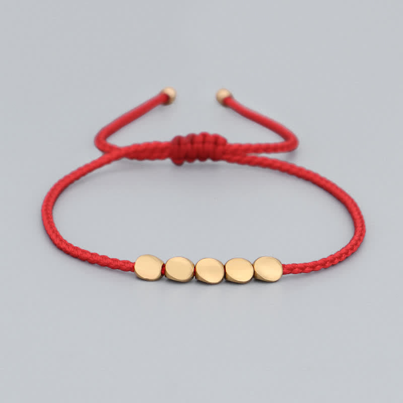Copper Red String Bracelet | Feng Shui Luck & Protection