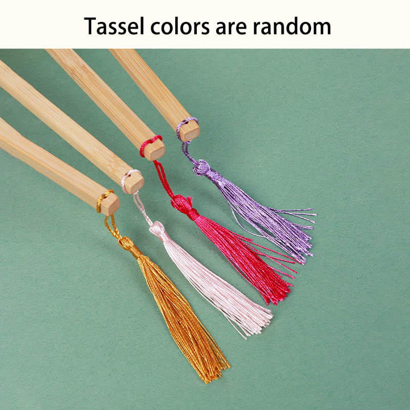Éventail chinois en laque à faire soi-même | Éventail décoratif zen