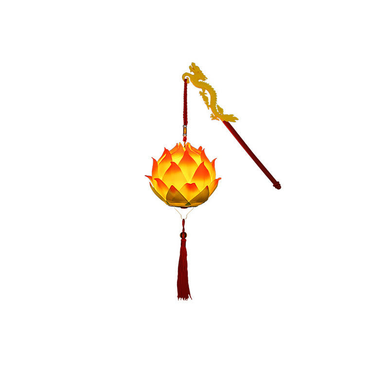 Lanterne dragon en forme de fleur de lotus à faire soi-même | Décoration spirituelle pour la maison