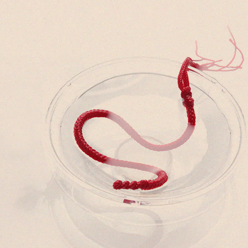 Bracelet Dragon 16 cm avec bénédiction du zodiaque chinois en cinabre