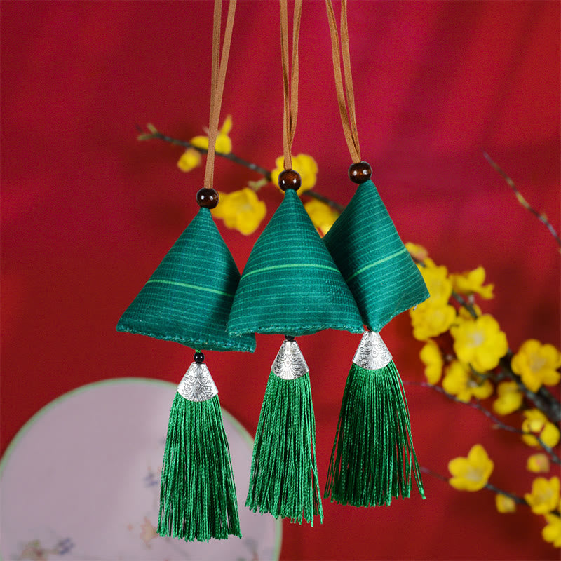 Décoration suspendue en sachet Zongzi pour le festival des bateaux-dragons