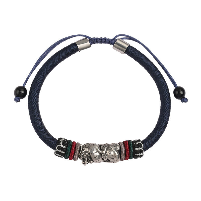 Bracelet dragon porte-bonheur et protection | Argent 925