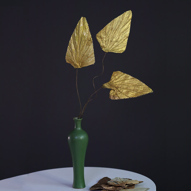 Bouquet de feuilles de lotus séchées pour une décoration d'intérieur zen