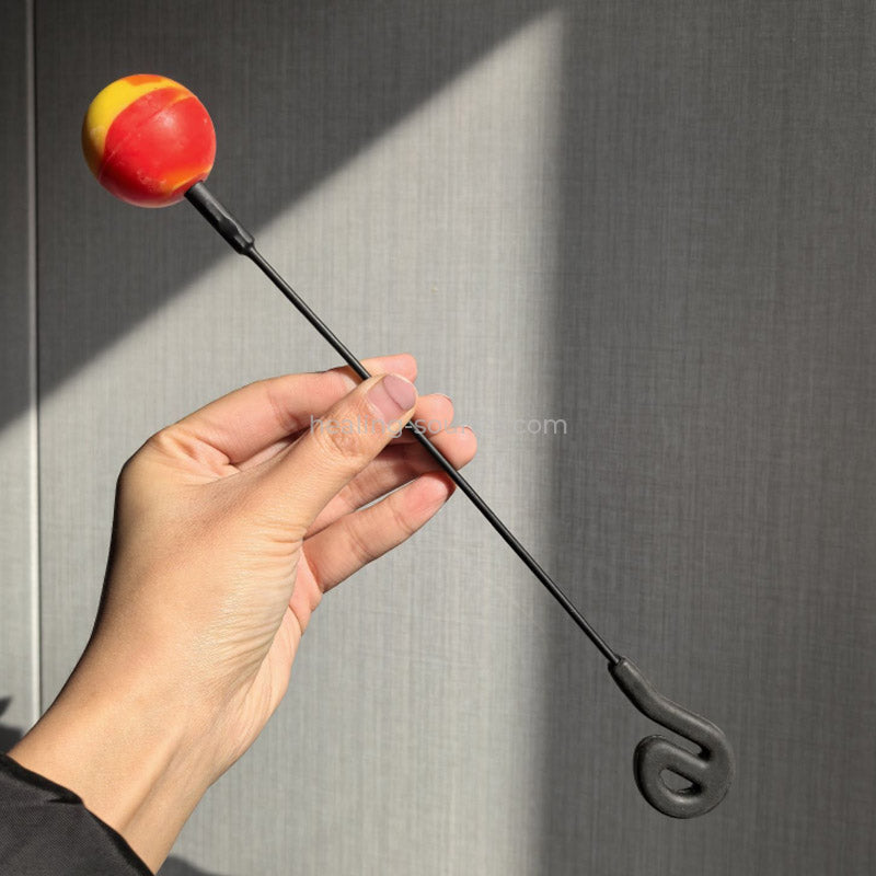 Maillet en silicone en forme de baleine pour gongs de guérison sonore
