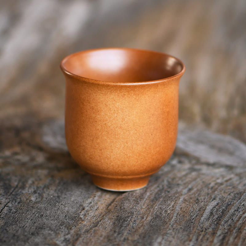 Tasse à thé en céramique Dunhuang Lotus 90 ml pour décoration zen