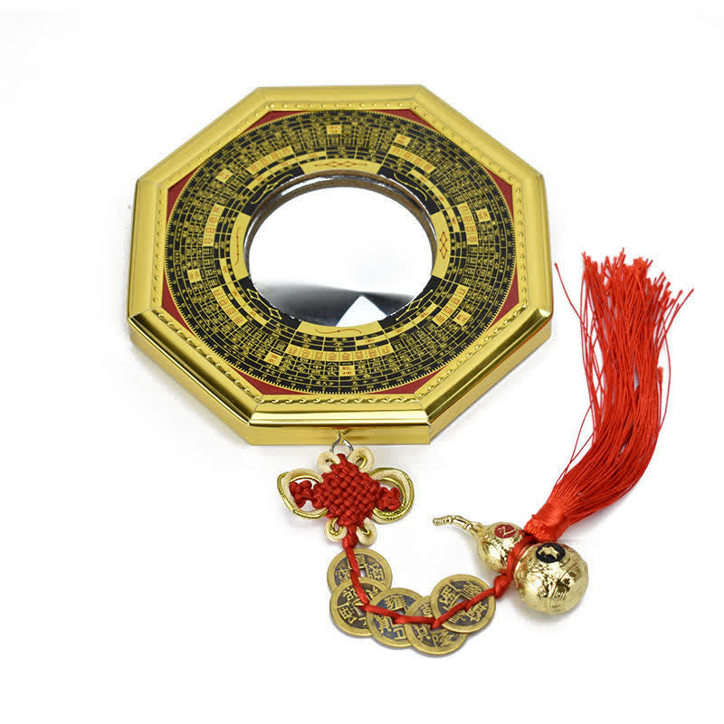 Bagua Map Wall Art 21cm Feng Shui Energy Balance Mirror