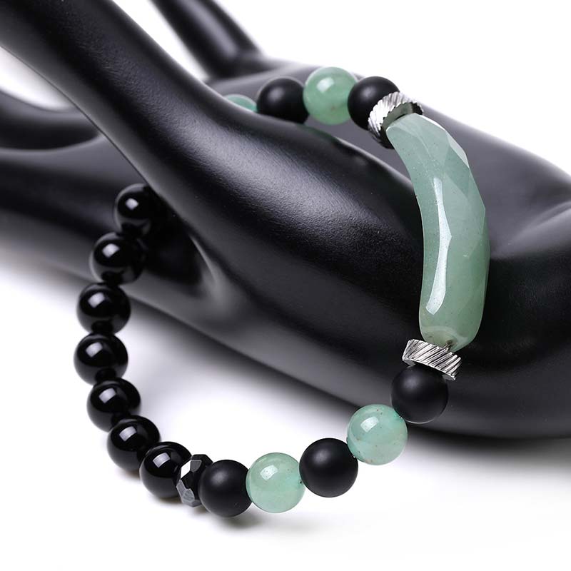 8mm Blue Aventurine Healing Bracelet for Calm & Protection