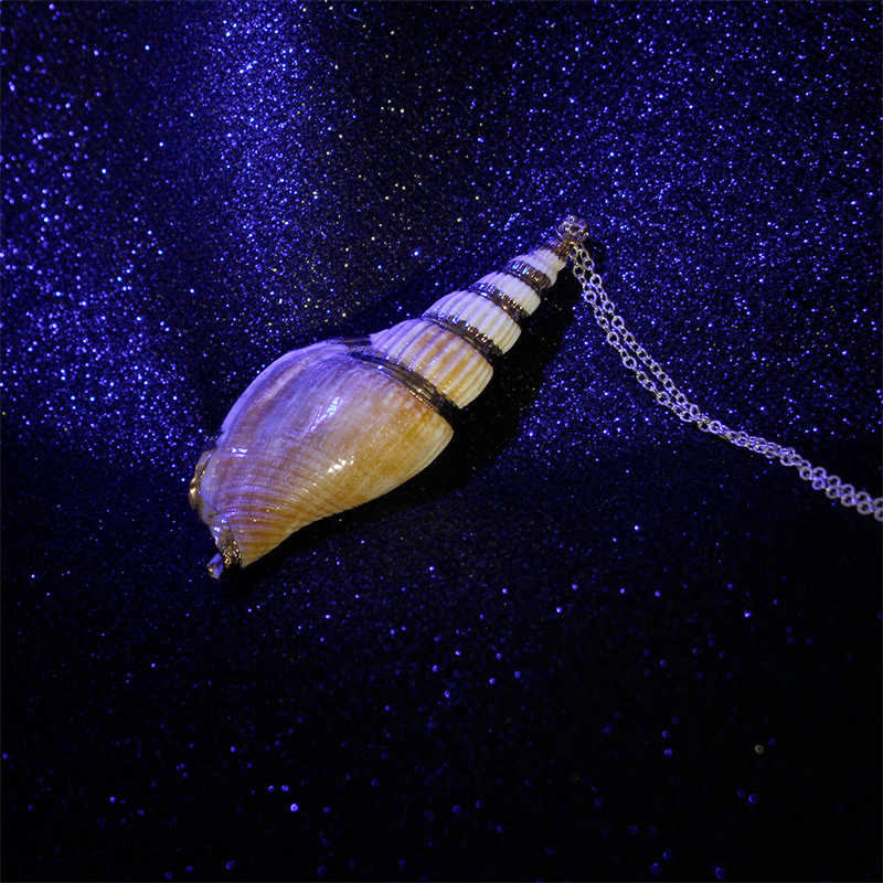 Natural Shankha Conch Shell Lucky Spiritual Necklace