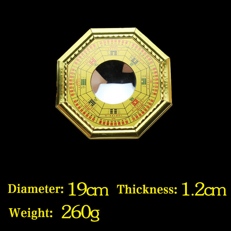 Feng Shui Bagua Map Mirror for Balance & Harmony | Wall Art