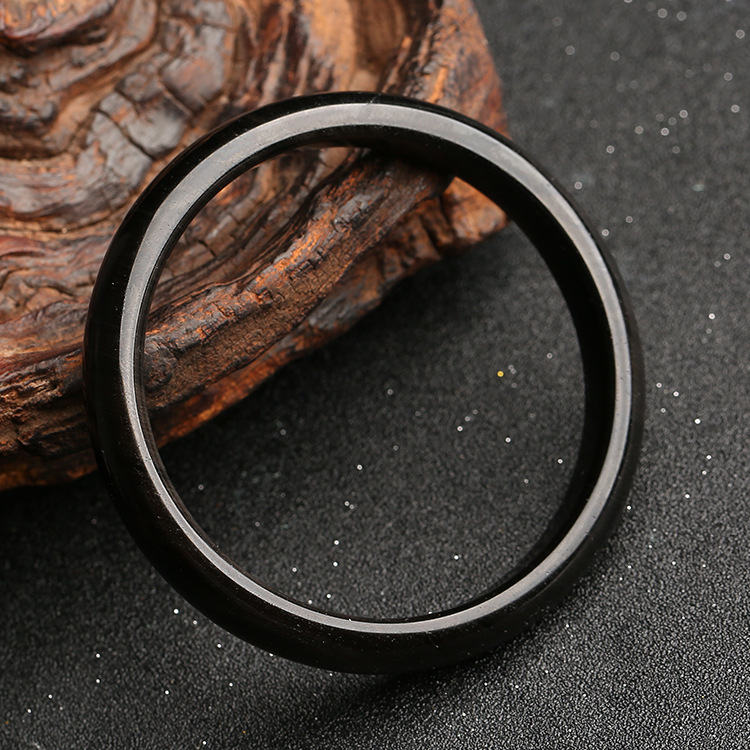 Gold Sheen Obsidian Protection Bracelet | Inner Diameter