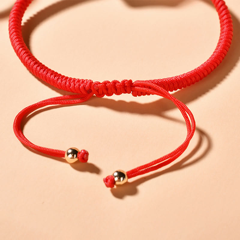 Bracelet en bois d'ébène avec nœud King Kong pour la paix et la protection