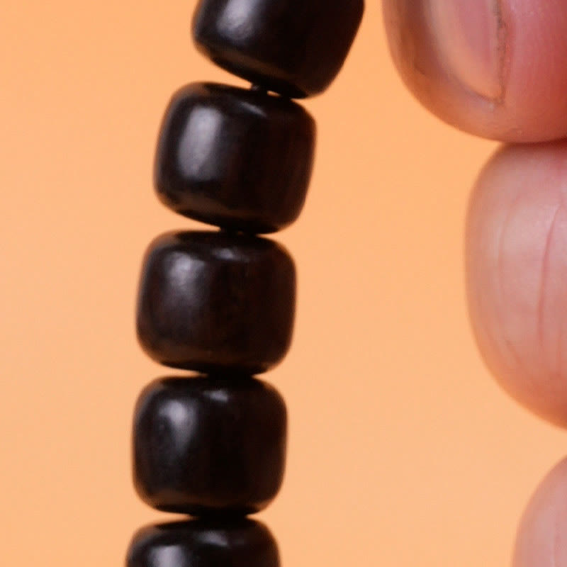 Bracelet en bois d'ébène pour la paix et l'équilibre, pour la guérison spirituelle