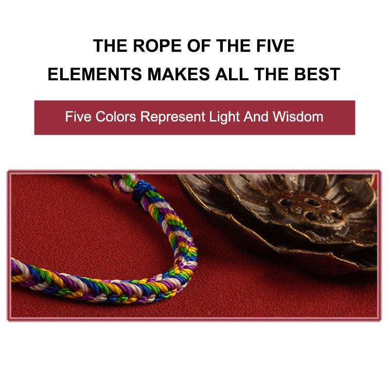 Multicolored Red String Bracelet for Luck | Protection | Healing Sounds