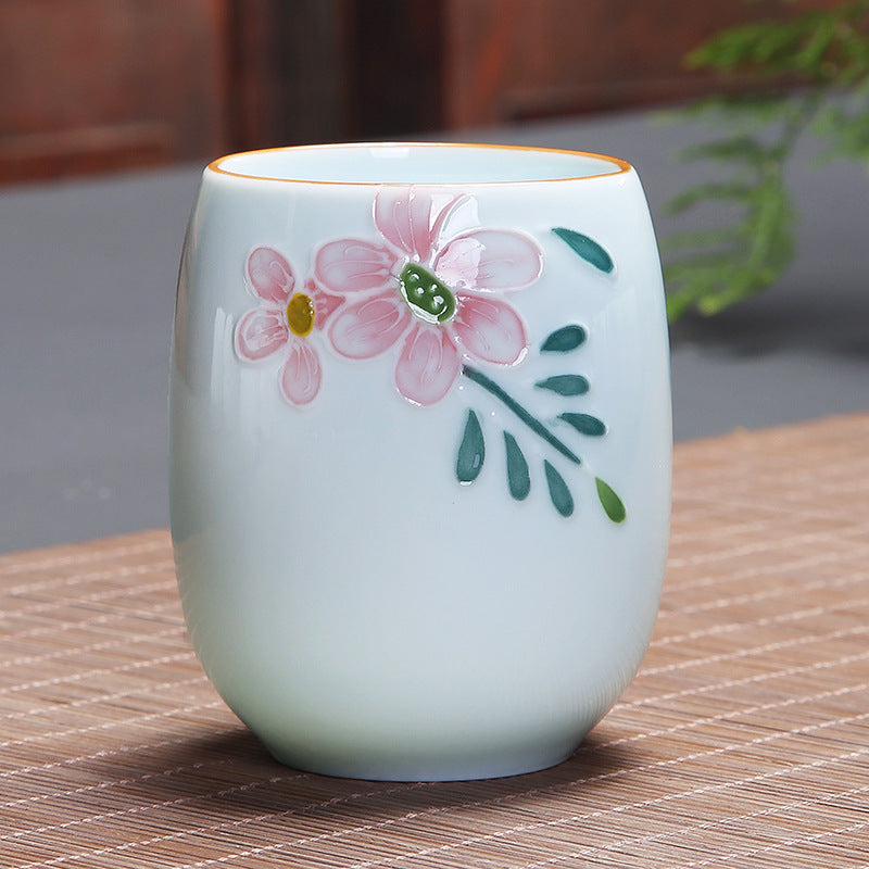 Ceramic Spiritual Teacup 180ml for Zen Meditation Rituals